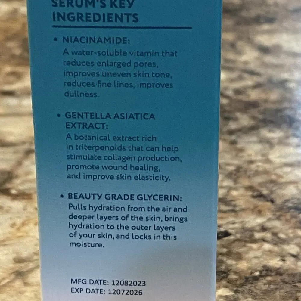My Derma Dream‎ Niacinamide Serum Moisturizers 1 Fl Oz Exp 12/2026